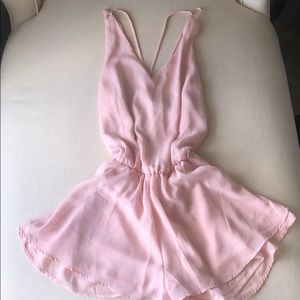 Ballerina Pink Romper